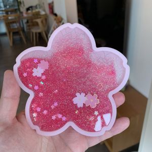 流沙杯墊